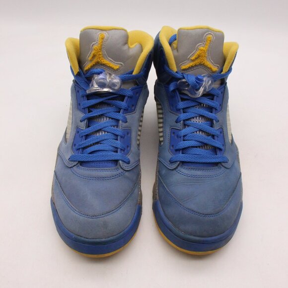 Nike Air Jordan 5 Retro JSP Laney Men's 12 Blue Athletic Sneakers CD2720-400 - Picture 2 of 10